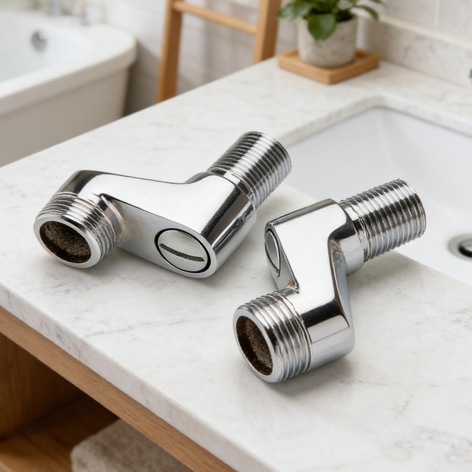 Home Improvement Man - 角度調整可能なシャワーアダプター、浴槽の蛇口、バスタブのタップコネクター交換用、ホームセンター、キッチン、ランドリーシンク用