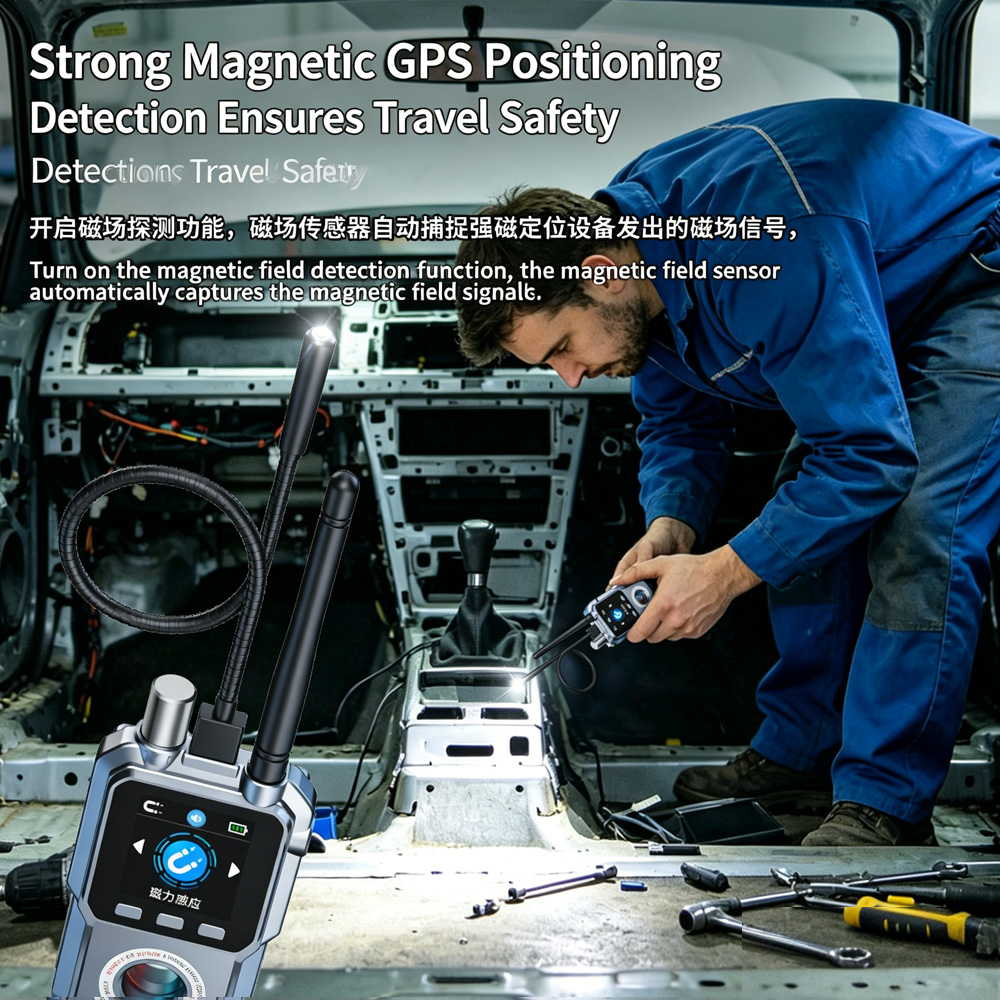 赤外線カメラレンズスキャナーと磁気GPS検出器を搭載したポー - Stud Finder Magnetic のレビューと価格