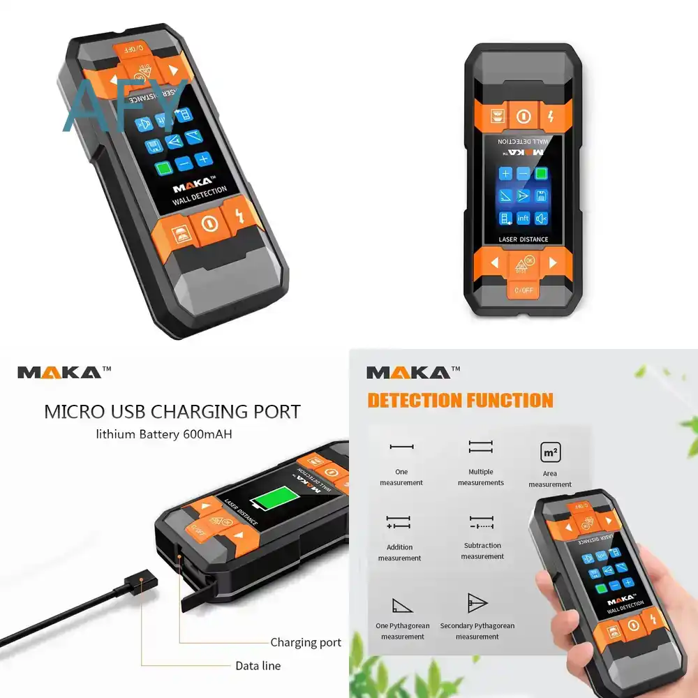電子多機能壁スキャナー、スタッドファインダー、金属、木材、磁 - Stud Finder Magnetic のレビューと価格
