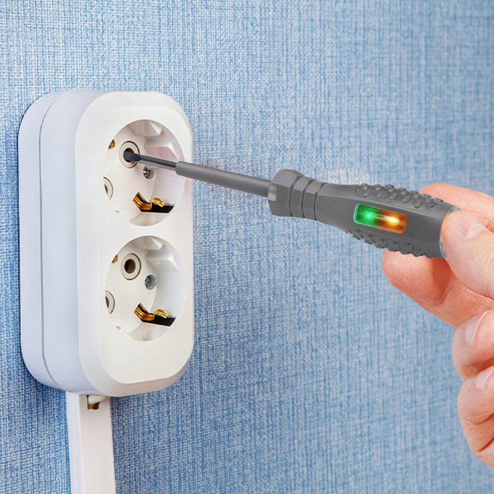 インテリジェント電圧テスターペン磁気電気テスタードライバー検 - Stud Finder Magnetic のレビューと価格