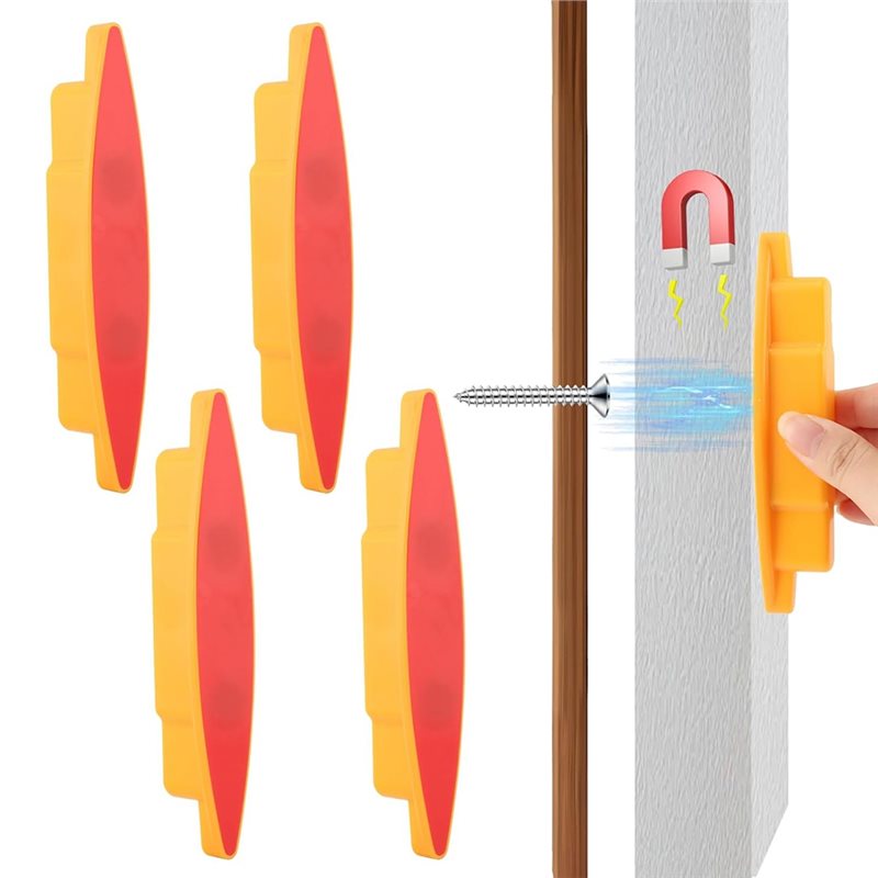 B08B-金属製スタッド・釘検出器 4個入り スタッドファイ - Stud Finder Magnetic のレビューと価格